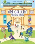 Kniha: Art Gallery Sticker Book (Abigail Wheatley). Usborne, 2020
