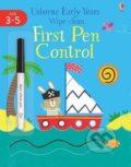 Kniha: First Pen Control (Jessica Greenwell). Usborne, 2020