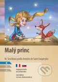 Malý princ / Le Petit Prince - Antoine De Saint-Exupéry, Miroslava Ševčíková, Karolína Wellartová (ilustrátor), Aleš Čuma (ilustrátor), Lindeni, 2020