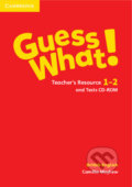 Kniha: Guess What! 1-2 - Teacher's Resource and Tests CD-ROM (Camilla Mayhew)