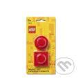 LEGO magnetky, set 2 ks - Red, LEGO, 2020