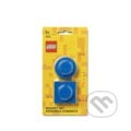 LEGO magnetky, set 2 ks - BLUE, LEGO, 2020