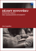 Dějiny novověku - Jan Lepeška, Karolinum, 2020