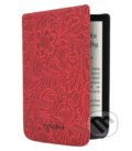 Puzdro  PocketBook HPUC-632-R-F Red Flowers, PocketBook, 2020