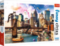 Puzzle: Crazy City -  Cats in New York (Trefl). Trefl, 2020