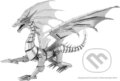 Metal Earth 3D puzzle: BIG Silver Dragon ICONX, Piatnik, 2020