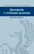 Kniha: Dovolanie v civilnom procese (Katarína Gešková)