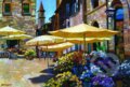 Puzzle: H.Behrens, Sienna Flower Market (Educa). Educa