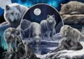 Puzzle: Magnificent wolves (Schmidt). Schmidt