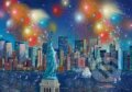 Puzzle: Statue of Liberty with fireworks (Schmidt). Schmidt
