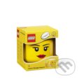 LEGO úložná hlava (veľkosť S) - dievča, LEGO, 2020