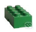 LEGO box na svačinu 100 x 200 x 75 mm - tmavě zelená, LEGO, 2020