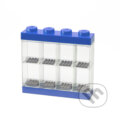 LEGO sběratelská skříňka na 8 minifigurek - modrá, LEGO, 2020
