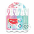Maped - Zvýrazňovač Fluo Peps Pastel 4 ks, Maped, 2020