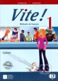 Vite! 1 Cahier - pracovní sešit + audio CD - Anna Maria Crimi, Domitille Hatuel, Eli, 2011