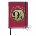 Zápisník Harry Potter - Nástupiště 9 a 3/4 Premium, Fantasy, 2020