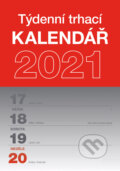 Stolní kalendář Trhací týdenní 2021, Presco Group, 2020