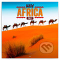 Poznámkový kalendář Divoká Afrika 2021, Presco Group, 2020