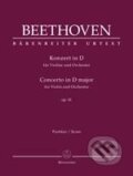 Kniha: Koncert D dur pro housle a orchestr op. 61 (Ludwig van Beethoven). Bärenreiter Praha