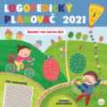 Logopedický plánovač 2021 (se samolepkami) - Michaela Bergmannová, Ilona Eichlerová, Pavla Köpplová, Scrumage, 2020