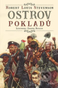 Ostrov pokladů - Louis Robert Stevenson, Zdeněk Burian (ilustrácie), Pikola, 2020