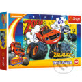 Puzzle: Plamínek a čtyřkoláci (Trefl)