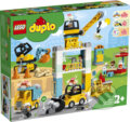 LEGO DUPLO - Stavba s vežovým žeriavom, LEGO, 2020