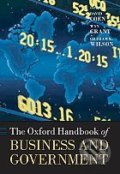 The Oxford Handbook of Business and Government - David Coen, Wyn Grant, Graham Wilson, 2010