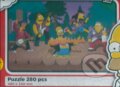 Simpsonovi puzzle 280, EFKO karton s.r.o.