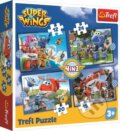 Puzzle: Super Wings: Úžasný tým 4v1 (Trefl). Trefl, 2020