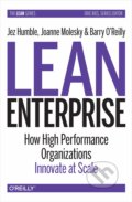 Kniha: Lean Enterprise (Jez Humble, Joanne Molesky a Barry O'Reilly). O´Reilly, 2020
