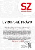 Kniha: Soubor zákonů Evropské právo (Aleš Čeněk). Aleš Čeněk, 2020