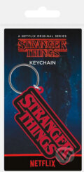 Gumový prívesok na kľúče Stranger Things: Logo, , 2019
