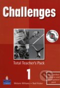 Challenges 1: Total Teacher&#039;s Pack - Melanie Williams a kolektív, Pearson, Longman, 2007