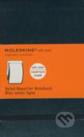 Moleskine - malý linajkový reportérsky zápisník (mäkká čierna väzba), Moleskine