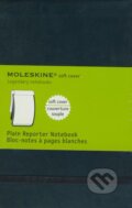 Moleskine - malý čistý reportérsky zápisník (mäkká čierna väzba), Moleskine