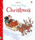 Kniha: Look and Say Christmas (Felicity Brooks). Usborne, 2017