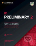 B1 Preliminary 2 Student´s Book with Answers with Audio with Resource Bank, Cambridge University Press, 2020