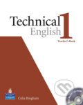Kniha: Technical English 1 (Celia Bingham a David Bonamy). Pearson, Longman, 2008