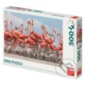 Puzzle: Hejno plameňáků (Dino). Dino, 2020