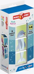 Spoločenská hra: Magicube Ocean animals 3 dílků (Geomag). Geomag, 2020