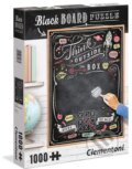 Puzzle: Black Board Thin Outside (Clementoni). Clementoni, 2020