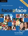 face2face Pre-intermediate A Student´s Book - Chris Redston, Cambridge University Press, 2017