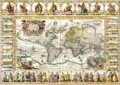Puzzle: Staroveká mapa sveta (Schmidt). Schmidt