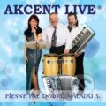 Hudobné CD: Akcent Live:  Piesne pre dobrú náladu 3 (Hudobné albumy). Hudobné albumy, 2018
