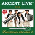 Akcent Live:  Ľudové piesne pre dobrú náladu 2 - Akcent, Hudobné albumy, 2018