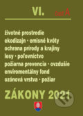 Zákony 2021 VI/A - Životné prostredie, ochrana ovzdušia, lesného hospodárstva, Poradca s.r.o., 2021