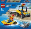 Záchranná plážová štvorkolka, LEGO, 2021