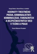 Kniha: Hodnoty trestného práva, kriminalistiky, kriminológie, forenzných a bezpečnostných vied (Sergej Romža a Eduard Bruna). Aleš Čeněk, 2021