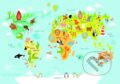 World Map for Kids, Bluebird, 2021